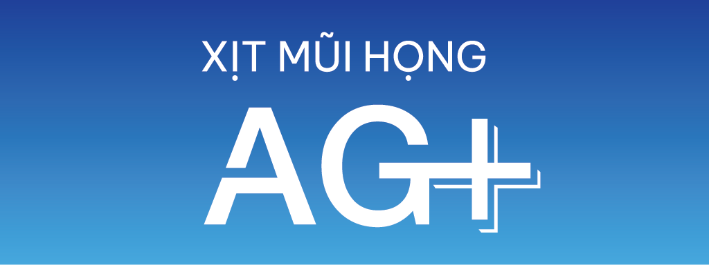 XỊT MŨI HỌNG AG+